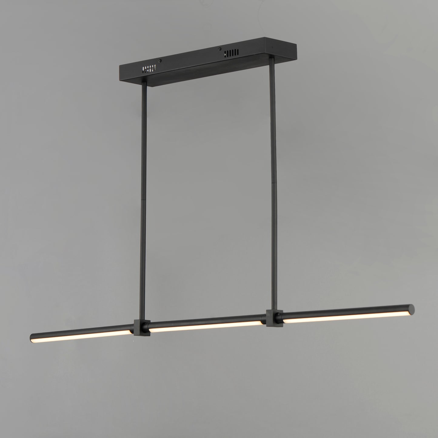 Dorian 48" Linear LED Pendant Black by ET2