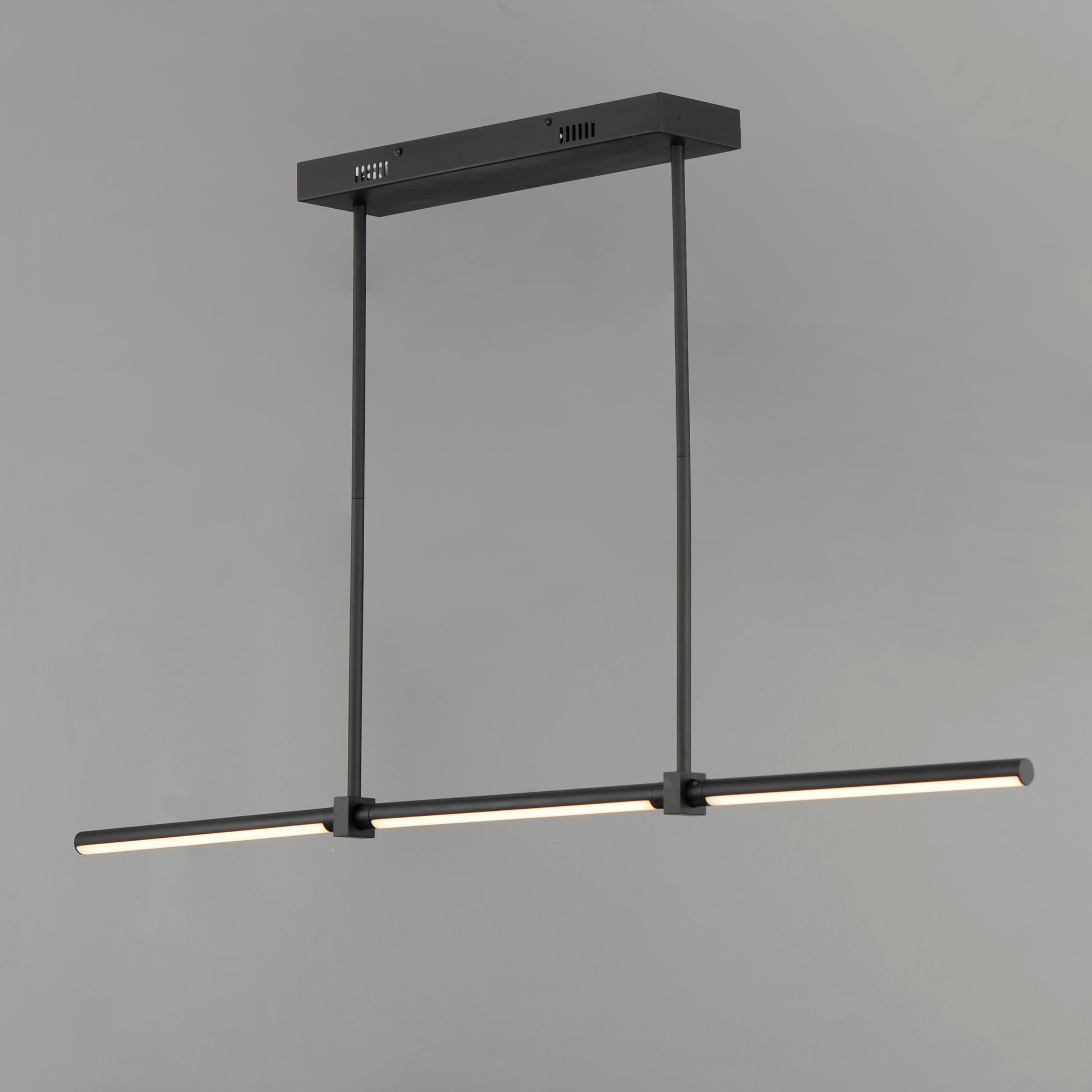 Dorian 48" Linear LED Pendant Black by ET2