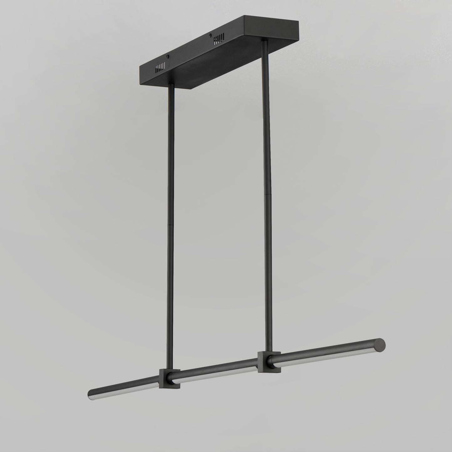 Dorian 48" Linear LED Pendant Black by ET2
