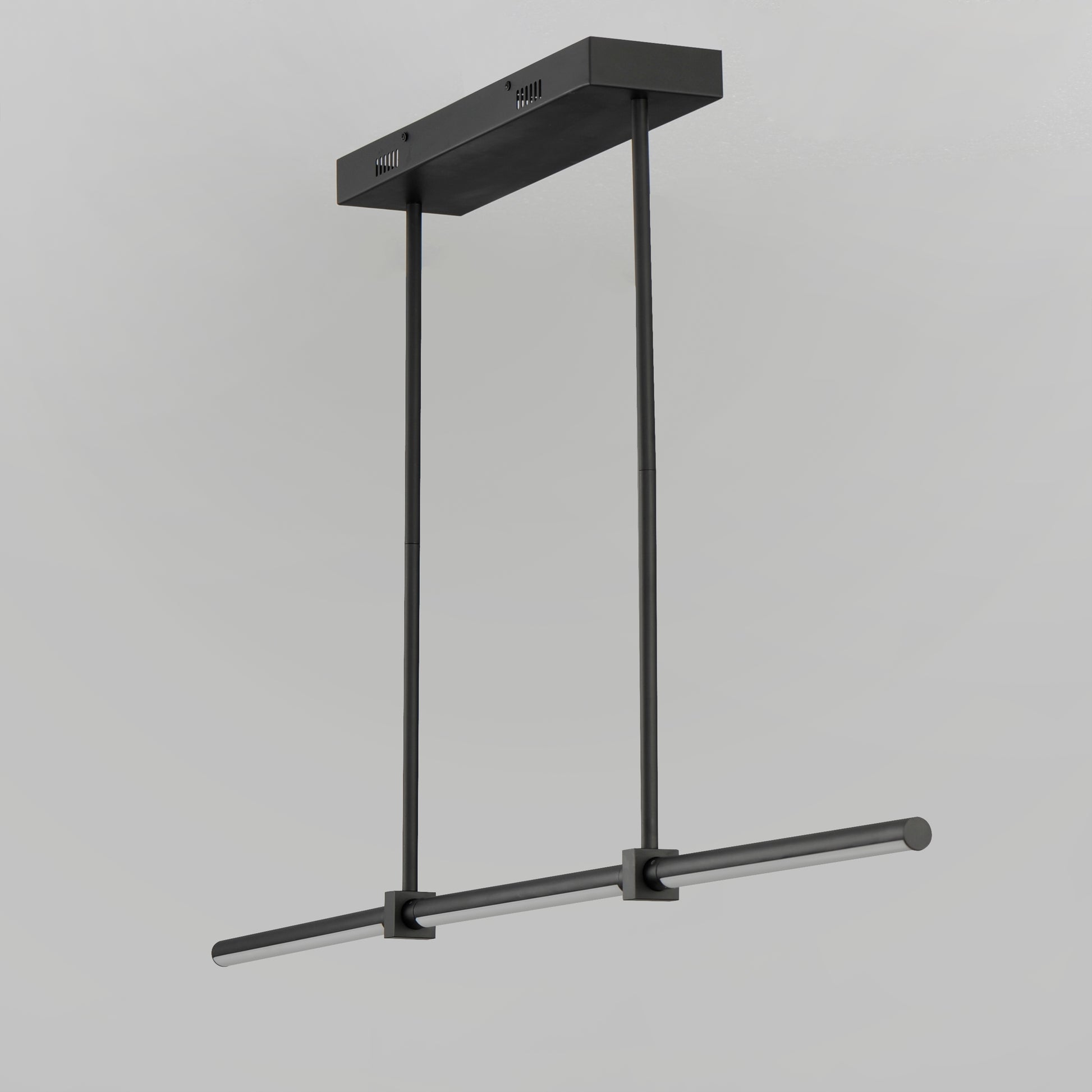 Dorian 48" Linear LED Pendant Black by ET2