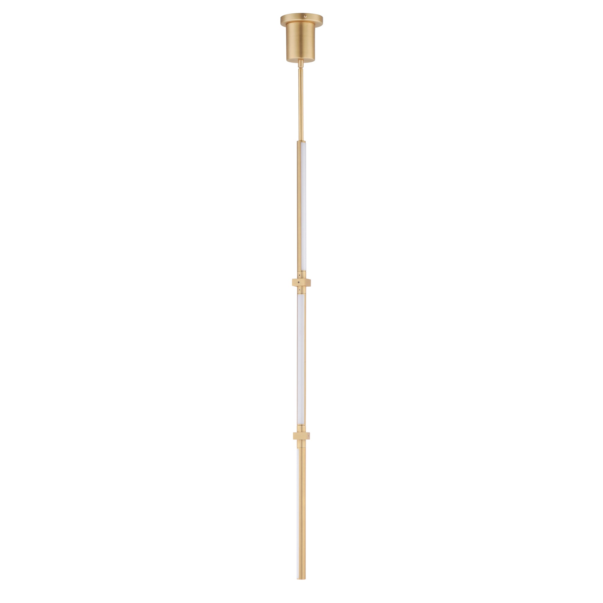 Dorian 48" Vertical LED Pendant Gold by ET2