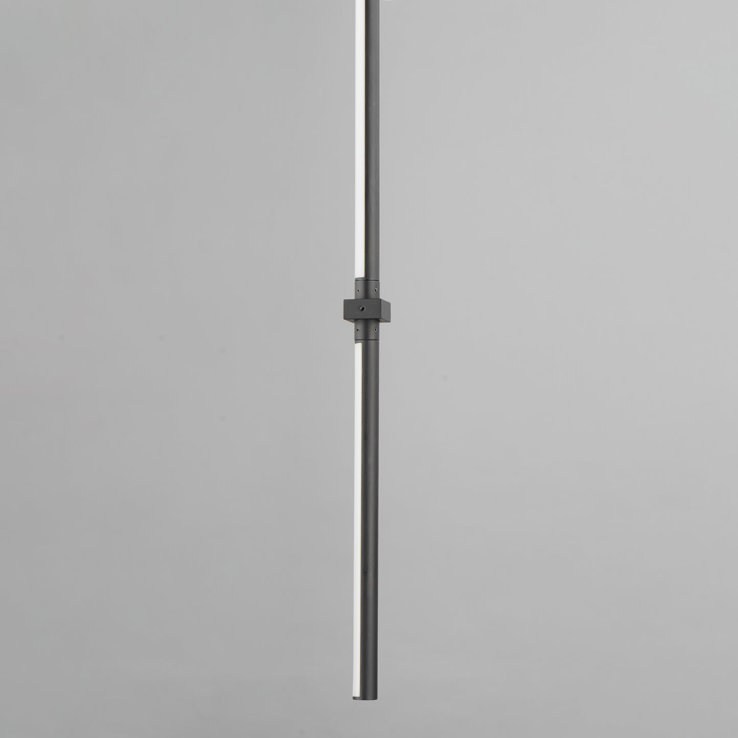 Dorian 48" Vertical LED Pendant Black by ET2