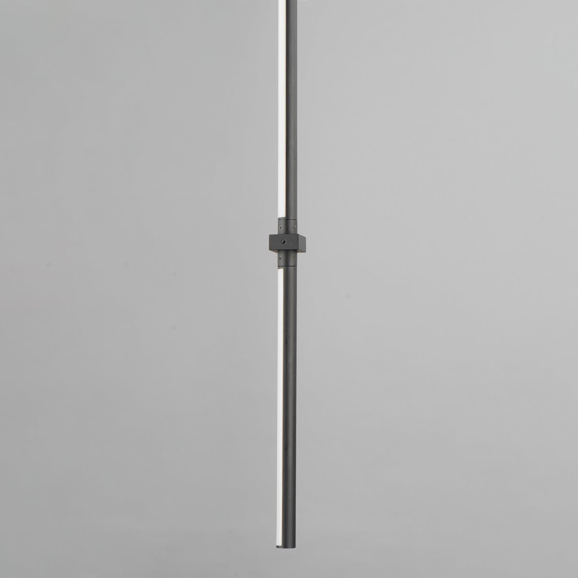 Dorian 48" Vertical LED Pendant Black by ET2