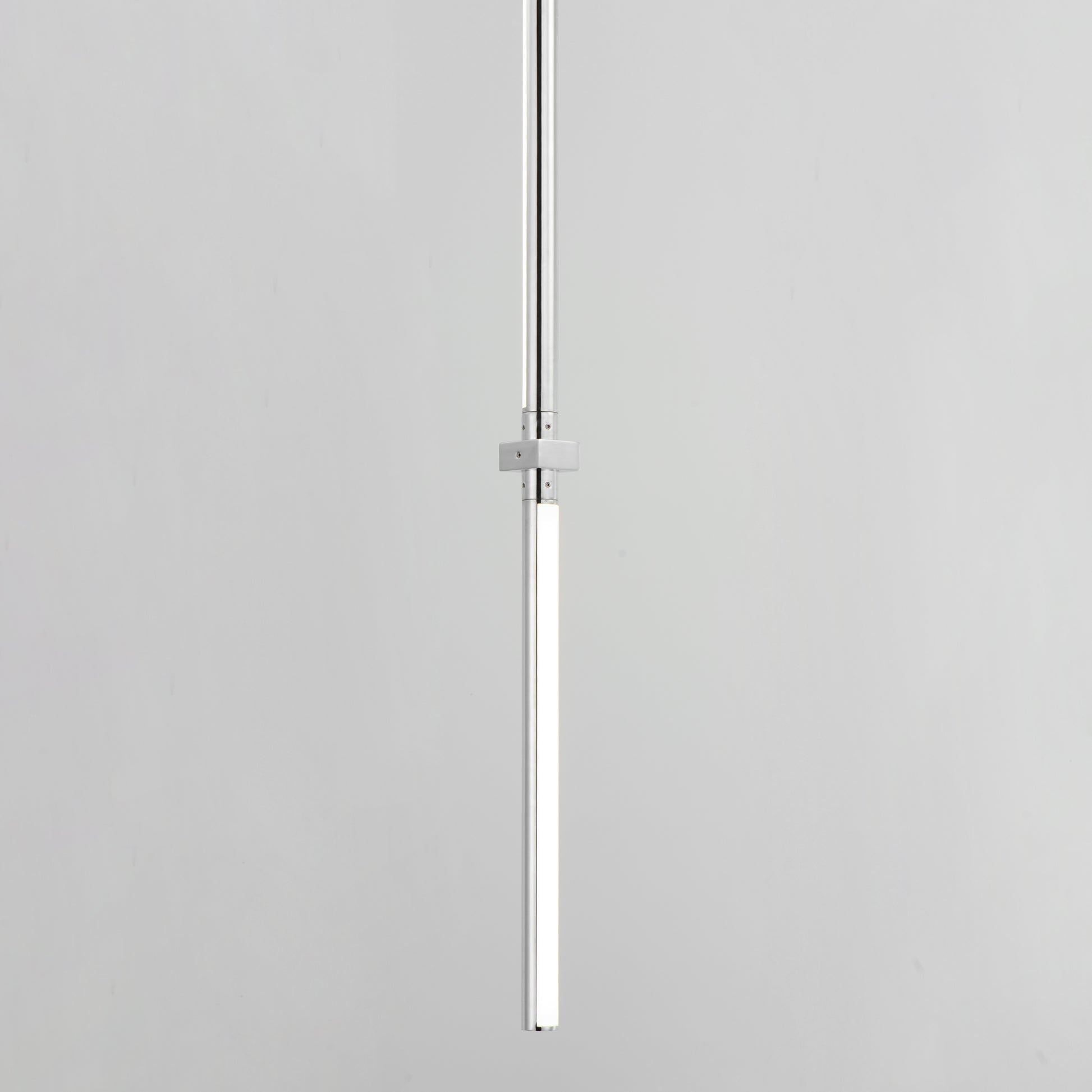 Dorian 48" Vertical LED Pendant Polished Chrome by ET2