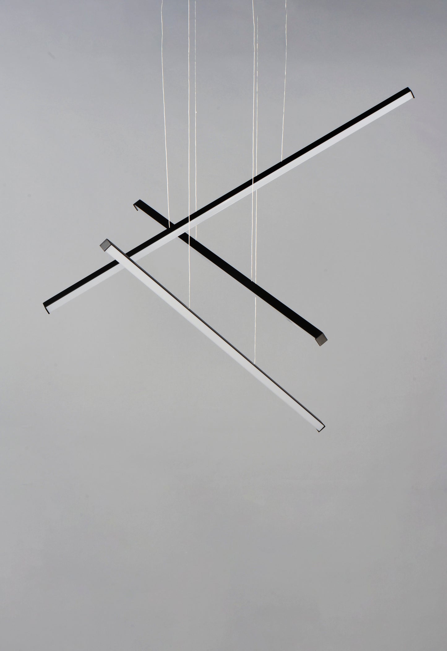 Hover 3-Light LED Pendant Black by ET2