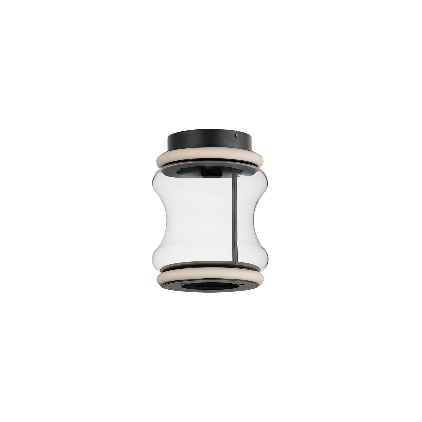 Syndicate LED Flush Mount Black by ET2