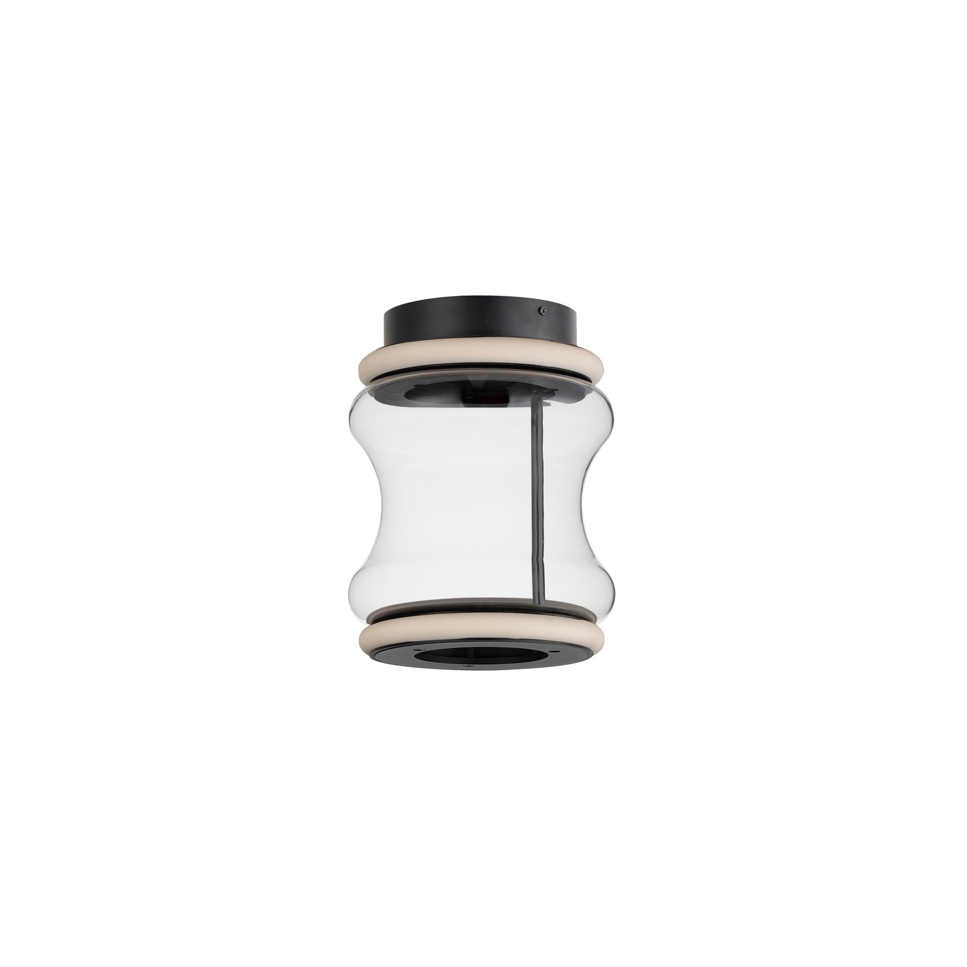 Syndicate LED Flush Mount Black by ET2