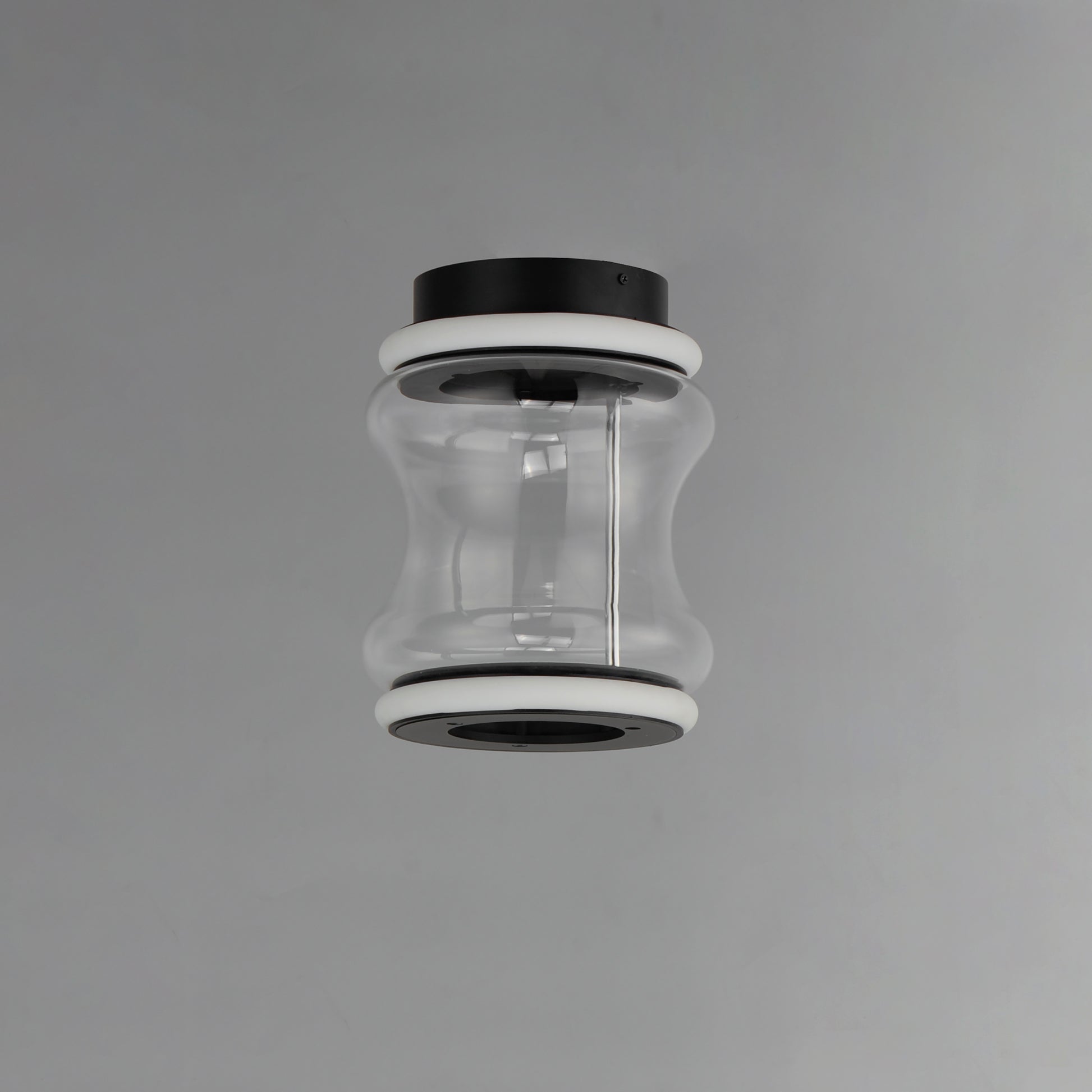 Syndicate LED Flush Mount Black by ET2