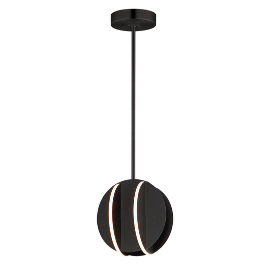 Interval LED Mini Sphere Pendant Black by ET2