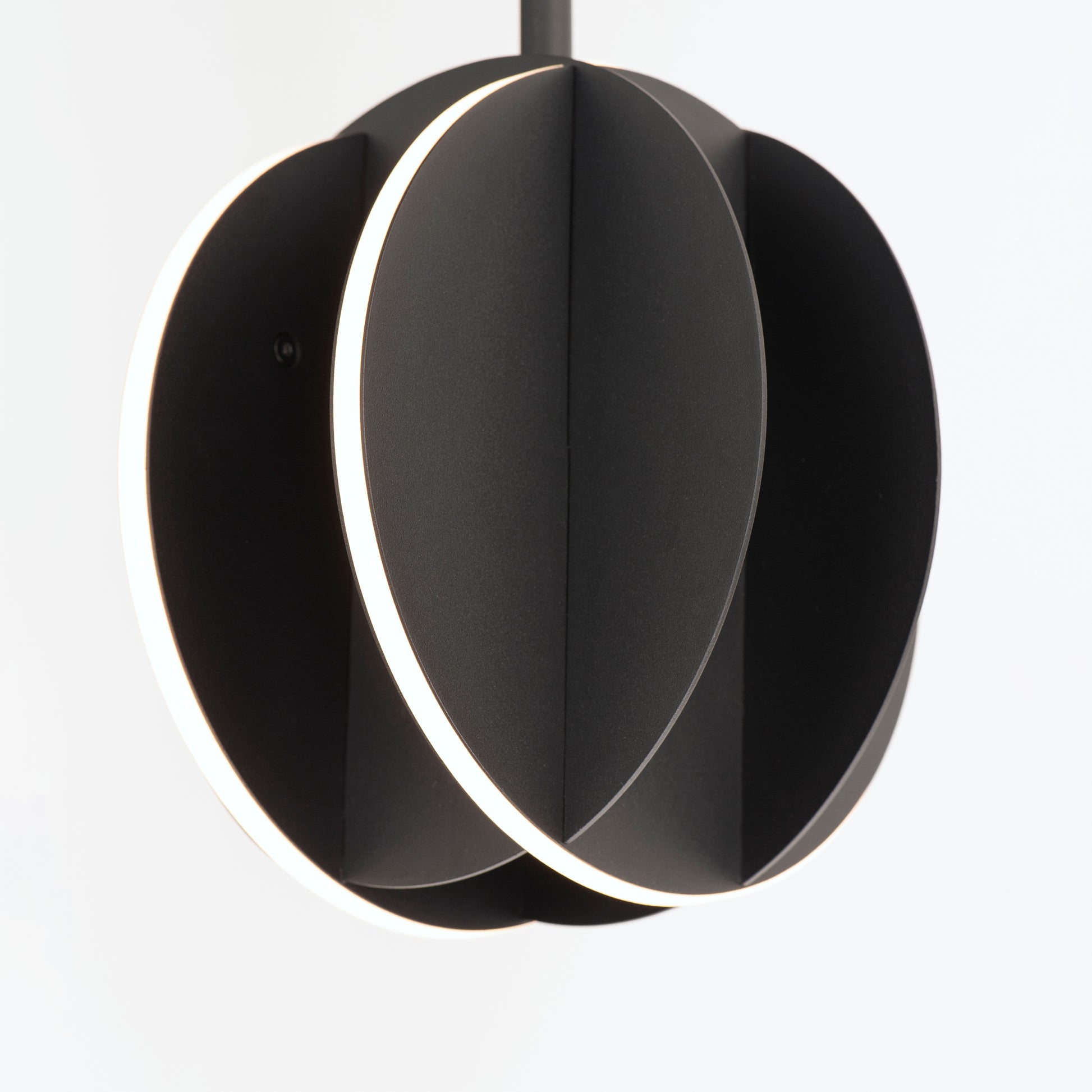 Interval LED Mini Sphere Pendant Black by ET2