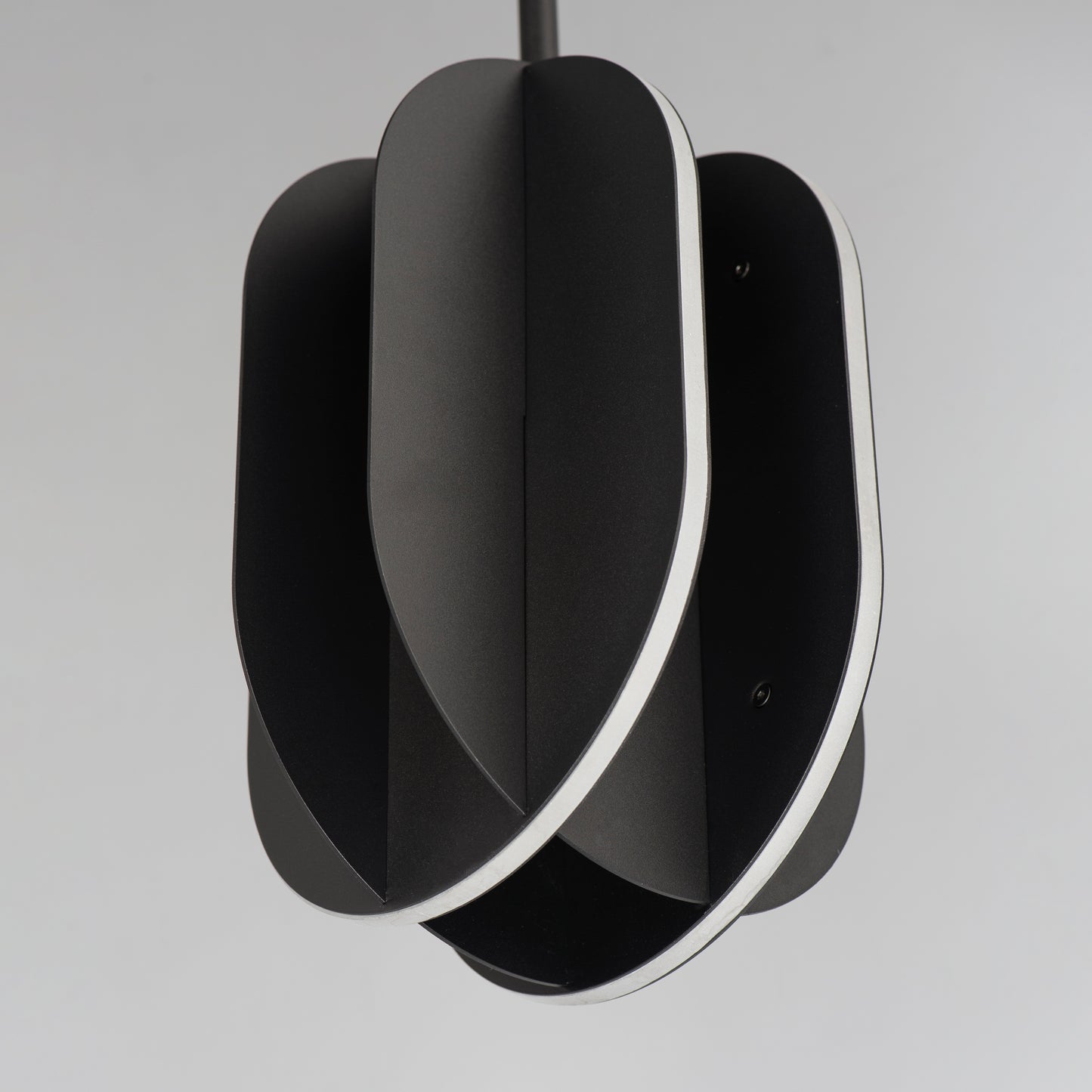 Interval LED Small Ellipse Pendant Black by ET2