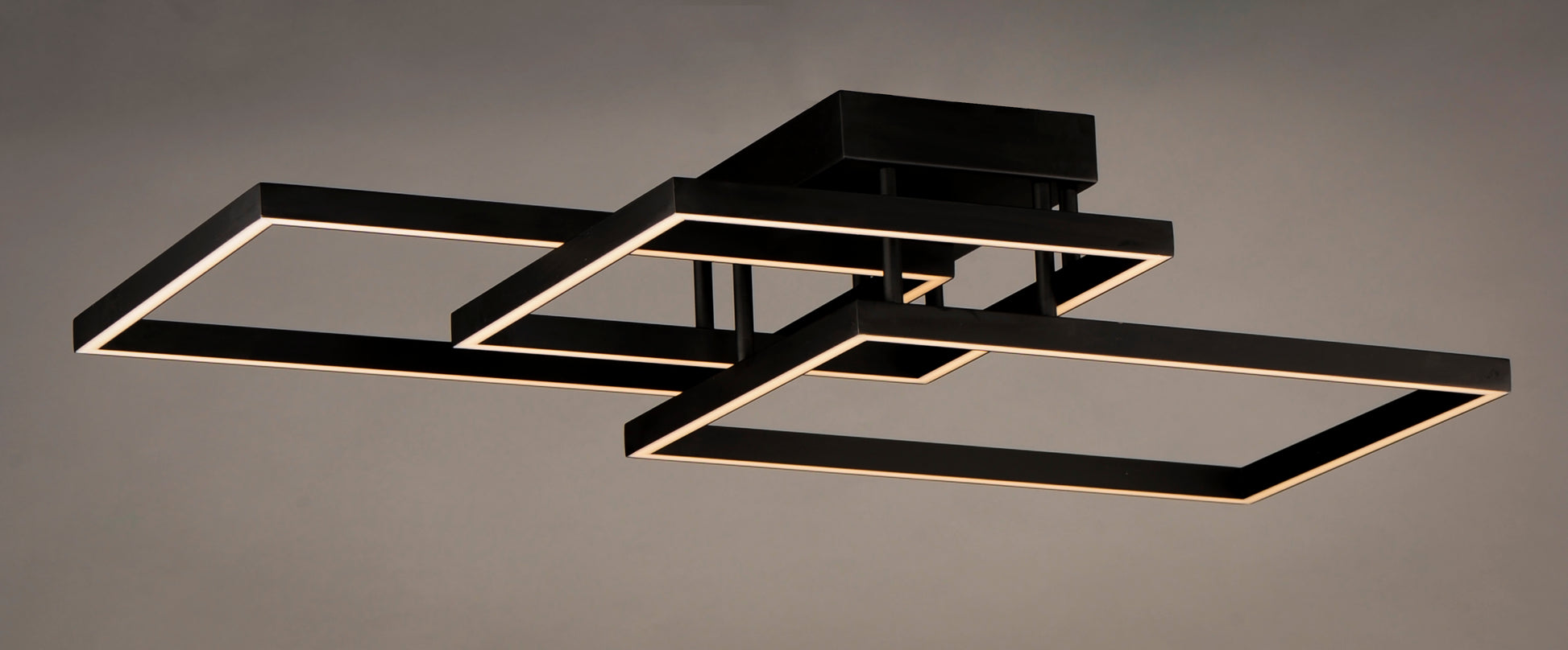 Traverse LED Flush/Wall Mount Black by ET2