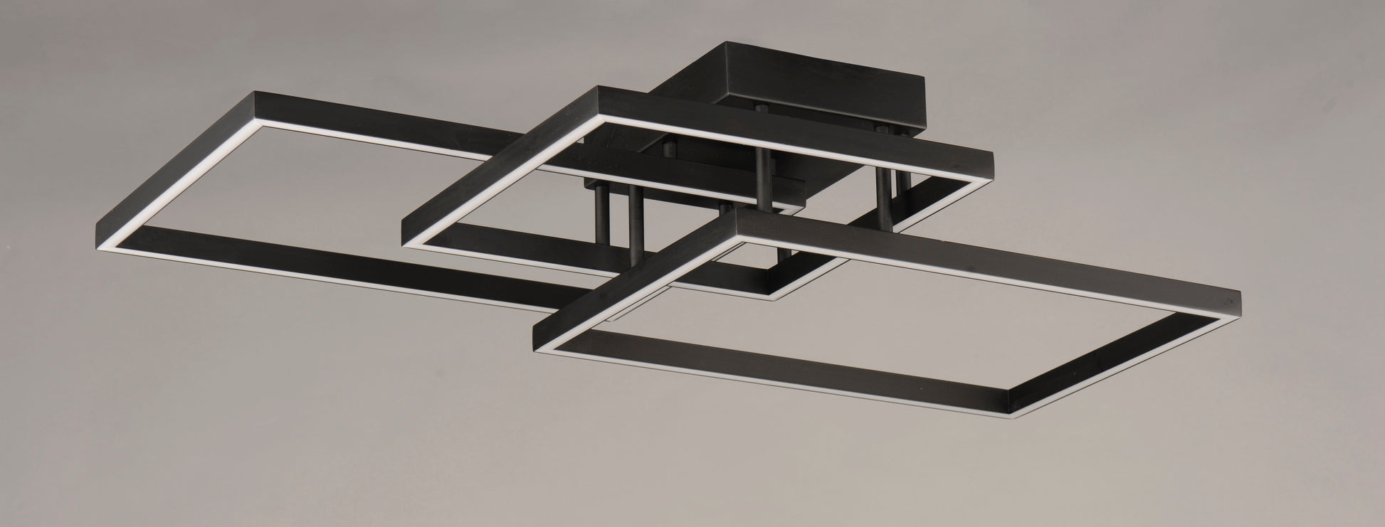 Traverse LED Flush/Wall Mount Black by ET2