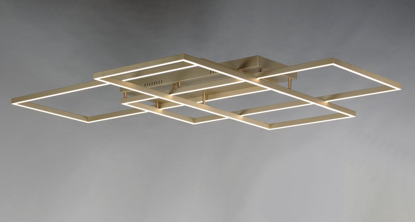 Traverse LED Flush/Wall Mount Champagne by ET2