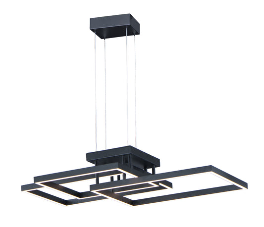 Traverse LED Pendant Black by ET2