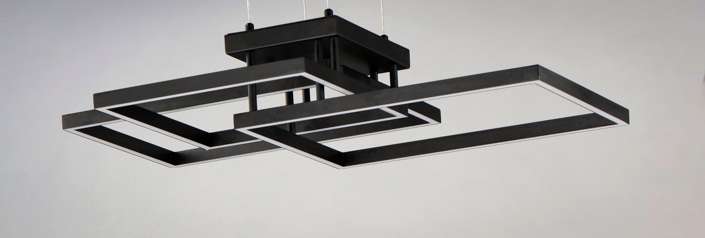 Traverse LED Pendant Black by ET2