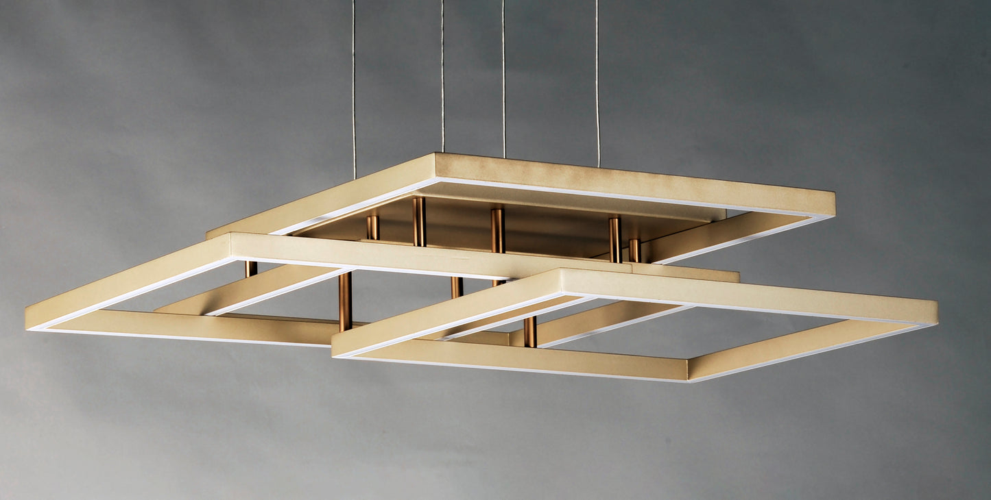 Traverse LED Pendant Champagne by ET2
