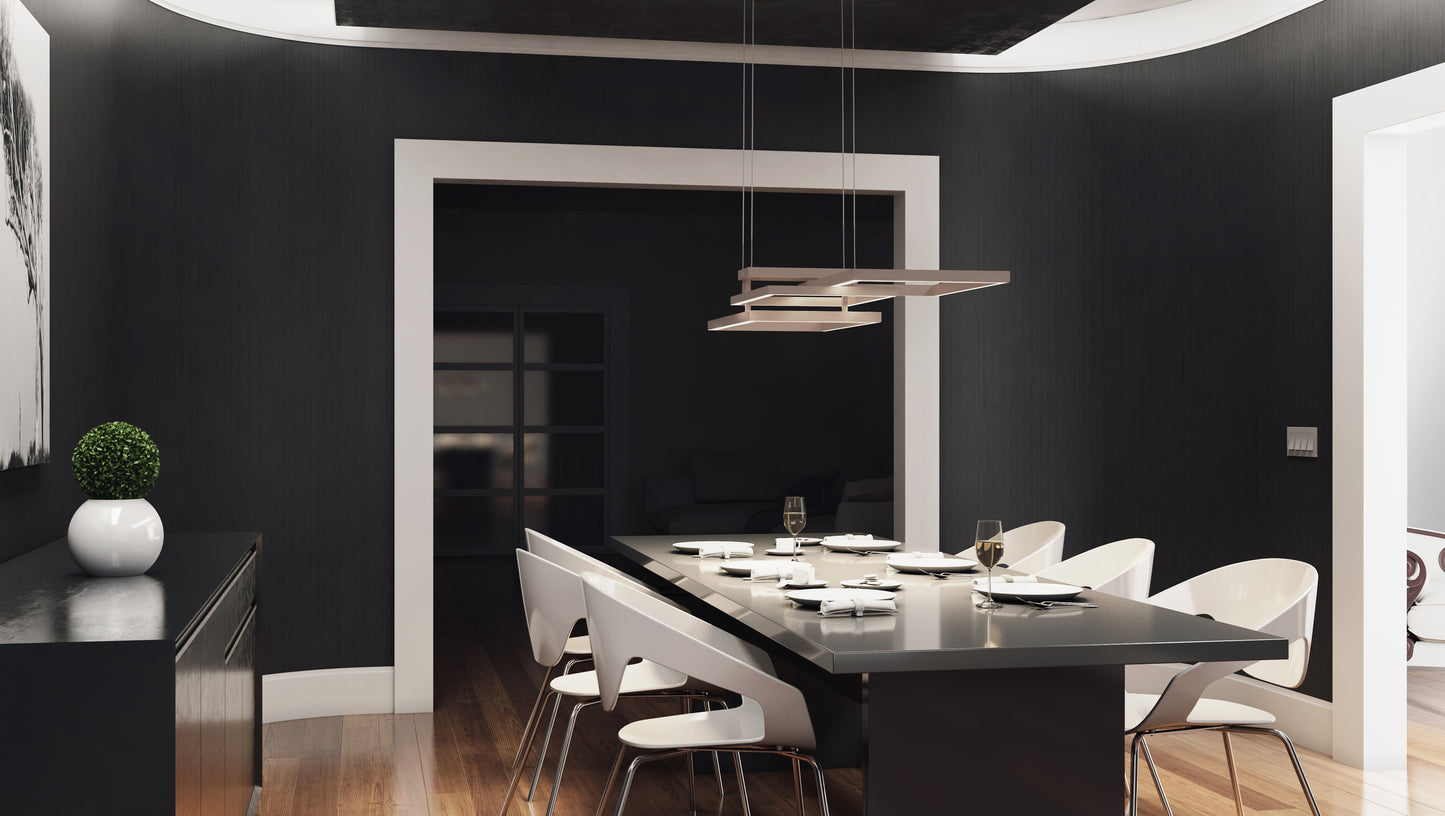 Traverse LED Pendant Champagne by ET2
