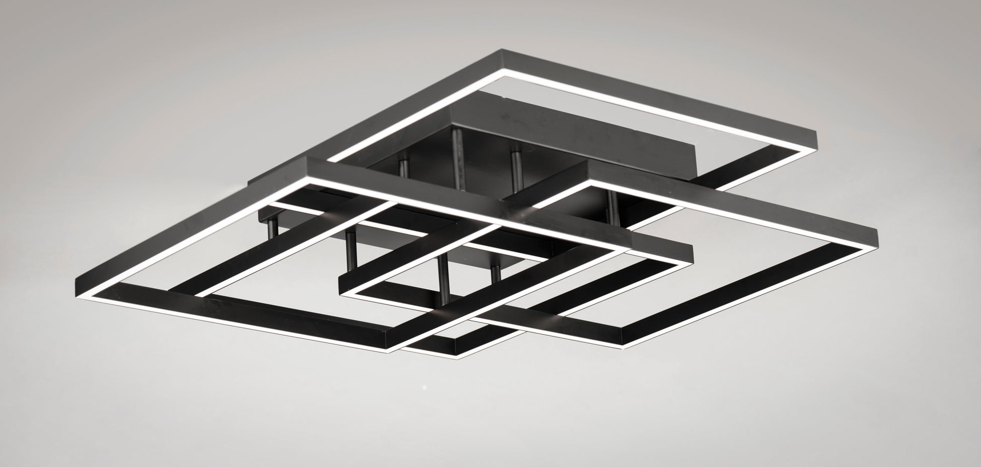 Traverse LED Flush/Wall Mount Black by ET2