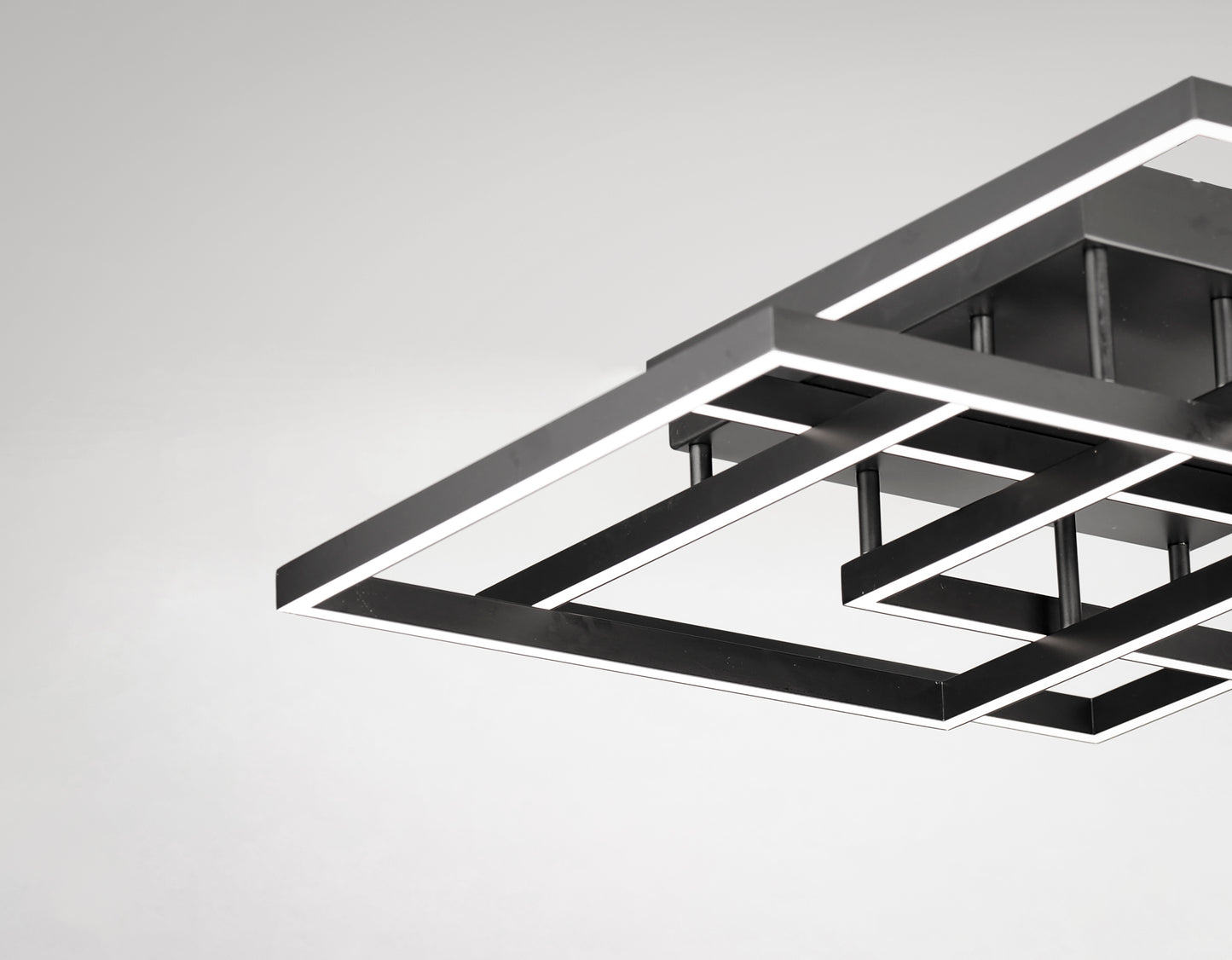 Traverse LED Flush/Wall Mount Black by ET2