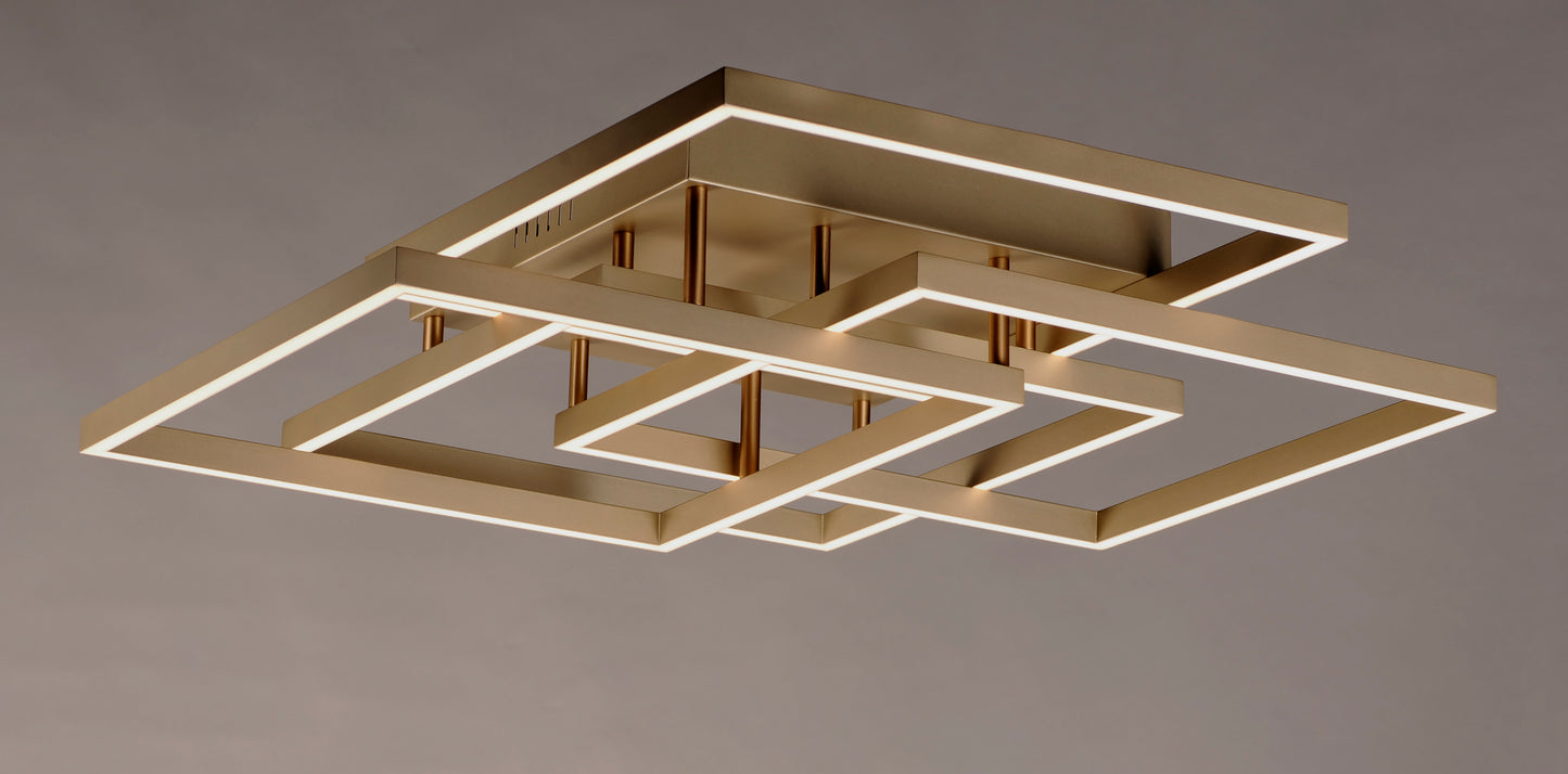 Traverse LED Flush/Wall Mount Champagne by ET2