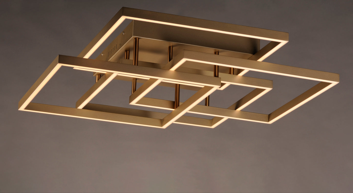 Traverse LED Flush/Wall Mount Champagne by ET2