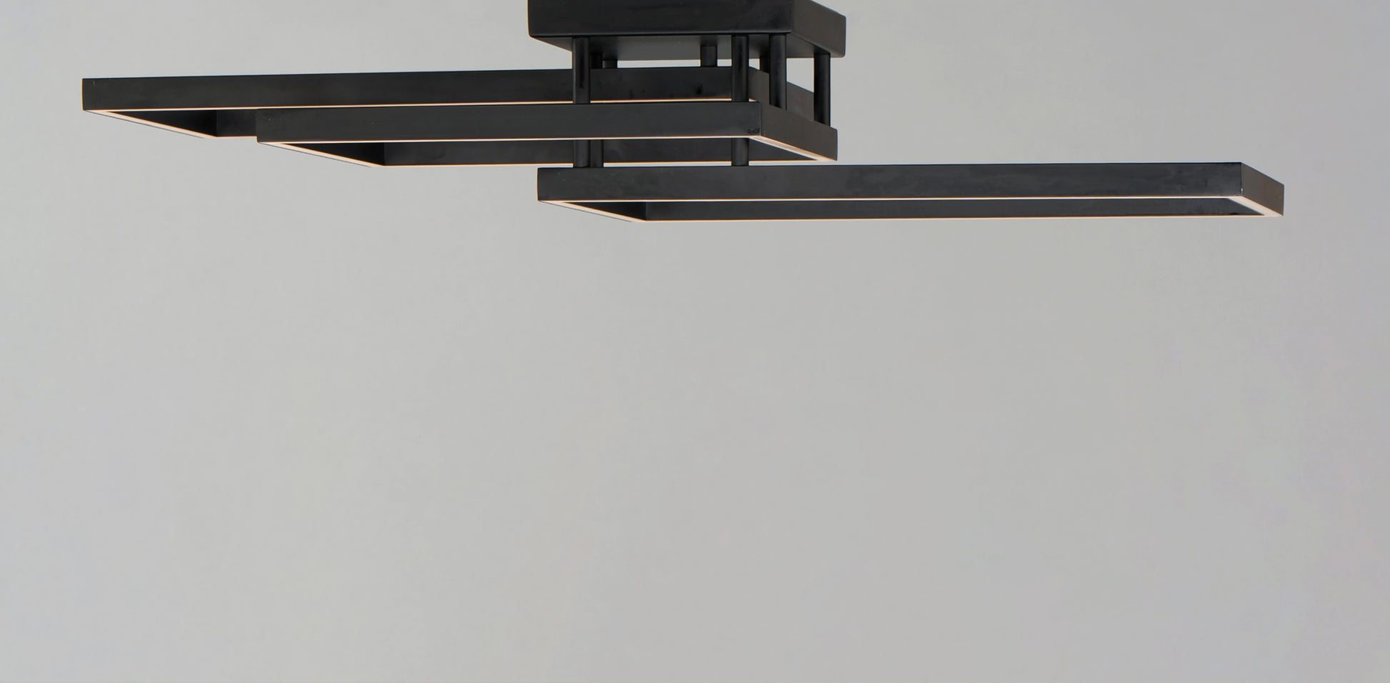 Traverse LED Flush/Wall Mount Black by ET2