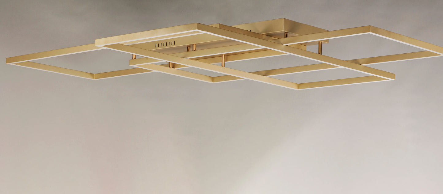 Traverse LED Flush/Wall Mount Champagne by ET2