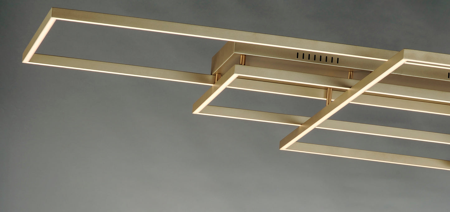 Traverse LED Flush/Wall Mount Champagne by ET2