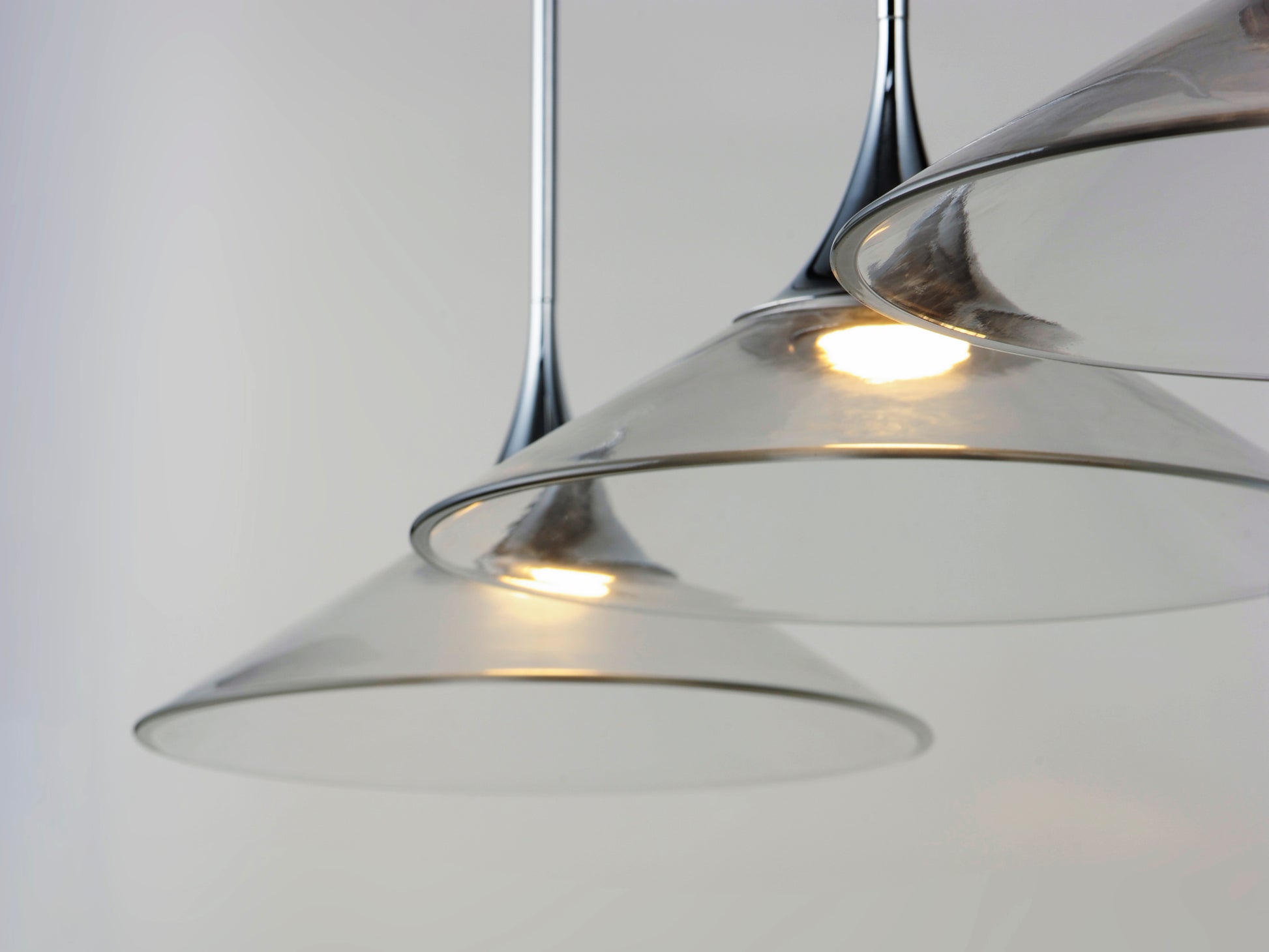 Cono LED 5-Light Pendant Polished Chrome by ET2