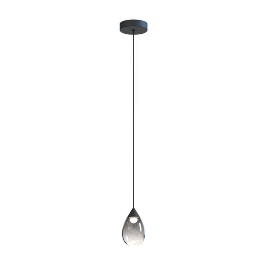 Dewdrop LED Mini Pendant Black by ET2