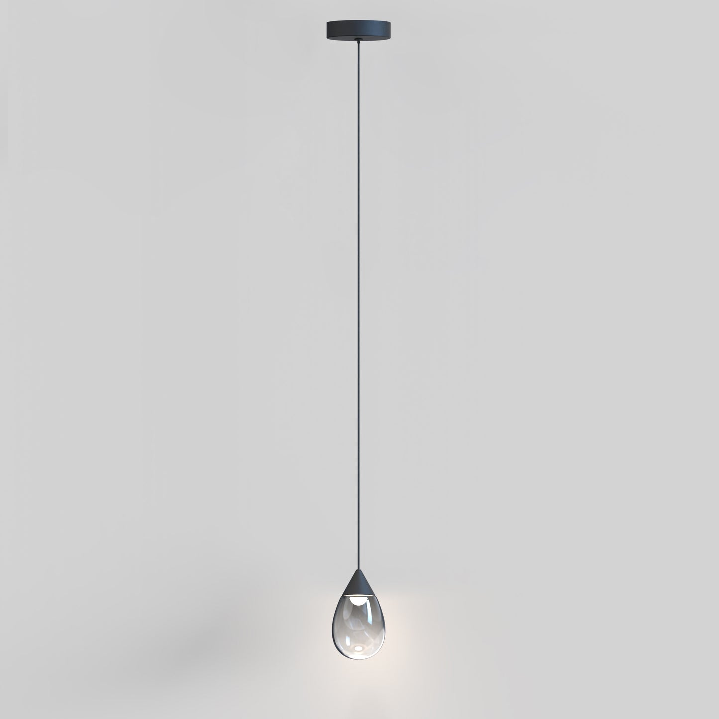 Dewdrop LED Mini Pendant Black by ET2