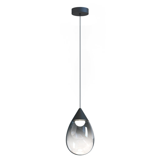 Dewdrop Large LED Pendant Black by ET2