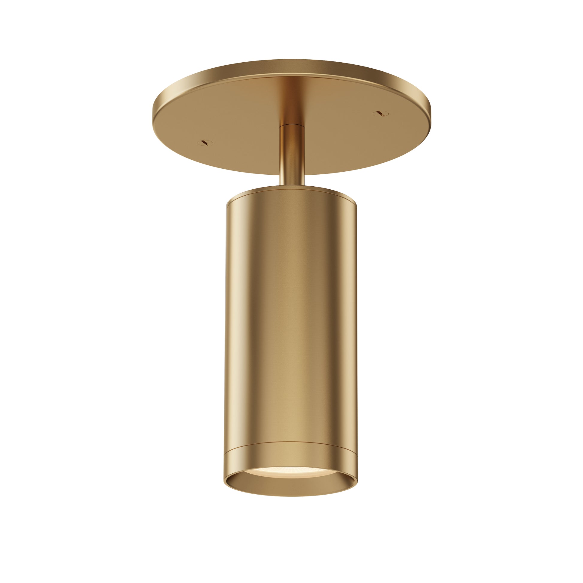 Pullman Retractable Spotlight Natural Aged Brass by ET2