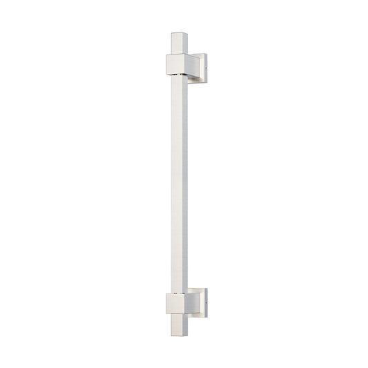Cubist Square Wall Sconce Satin Nickel by ET2