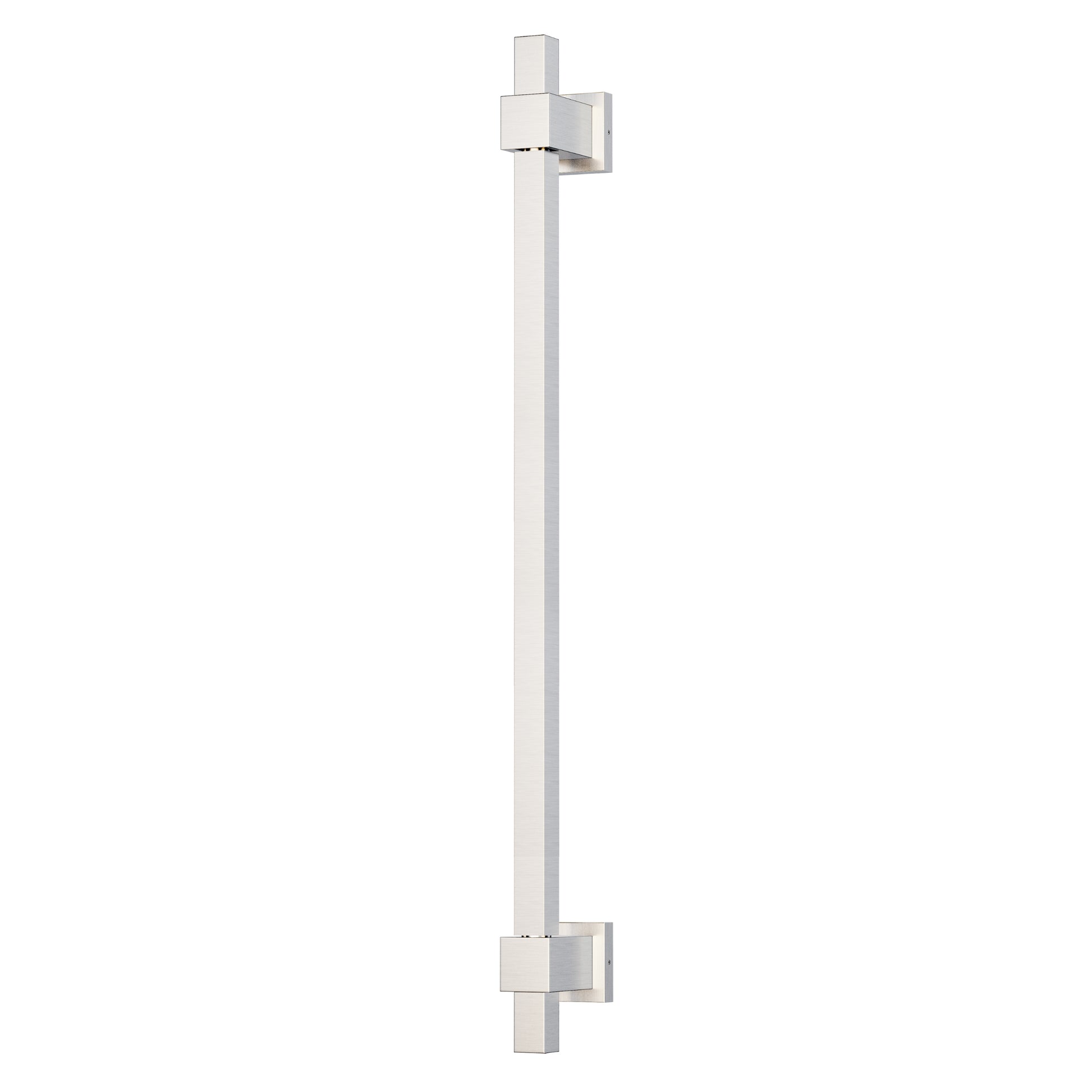Cubist Square Wall Sconce Satin Nickel by ET2