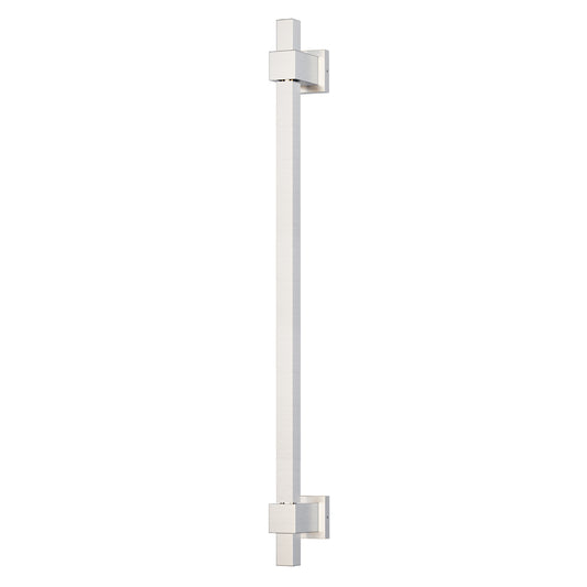 Cubist Square Wall Sconce Satin Nickel by ET2