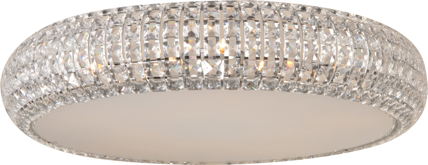Bijou 4-Light Flush Mount Polished Chrome by ET2