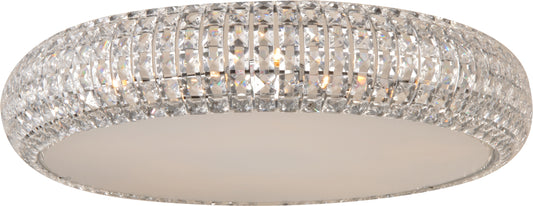 Bijou 4-Light Flush Mount Polished Chrome by ET2