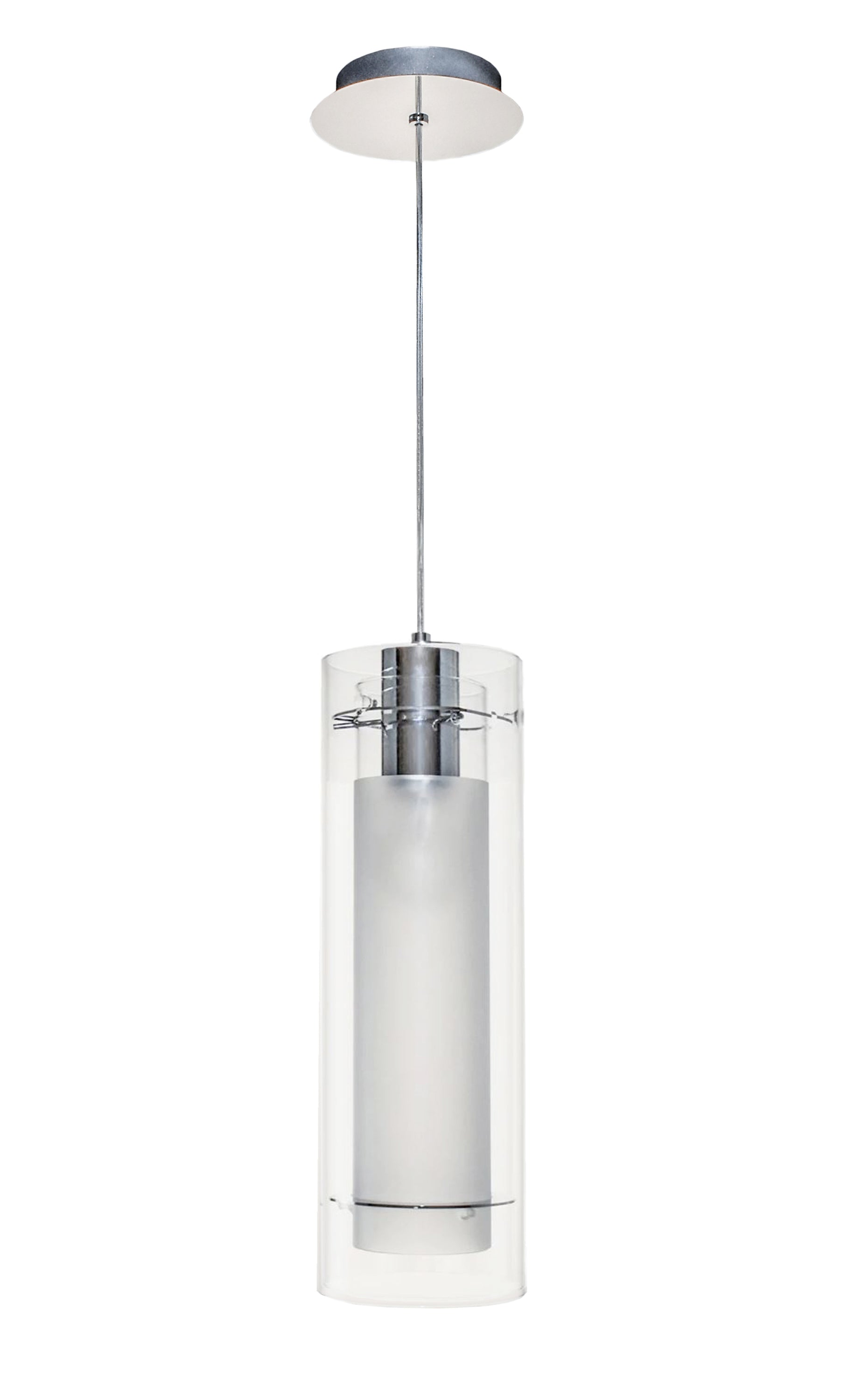 Frost Pendant Polished Chrome by ET2