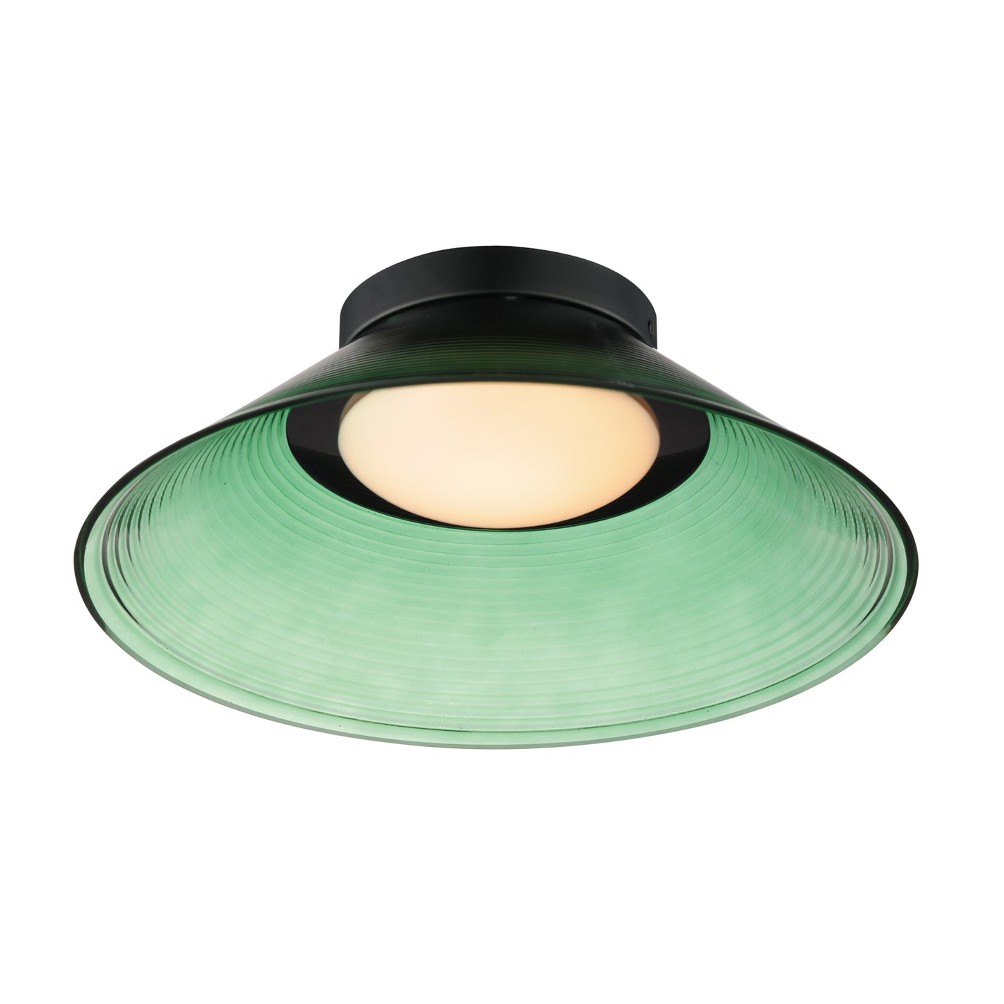 Jensen 12" Wall Sconce Black by ET2