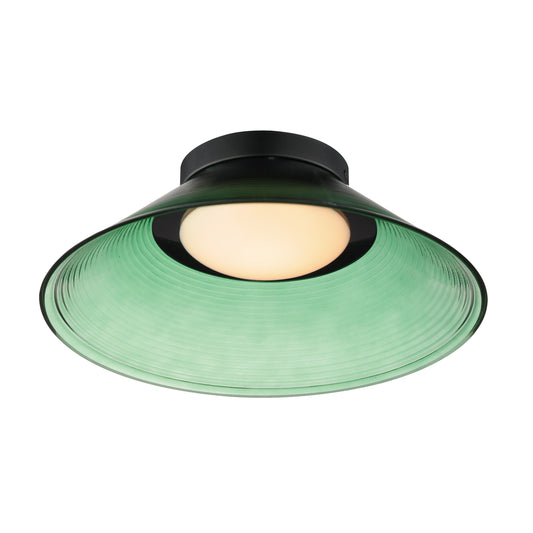 Jensen 12" Wall Sconce Black by ET2