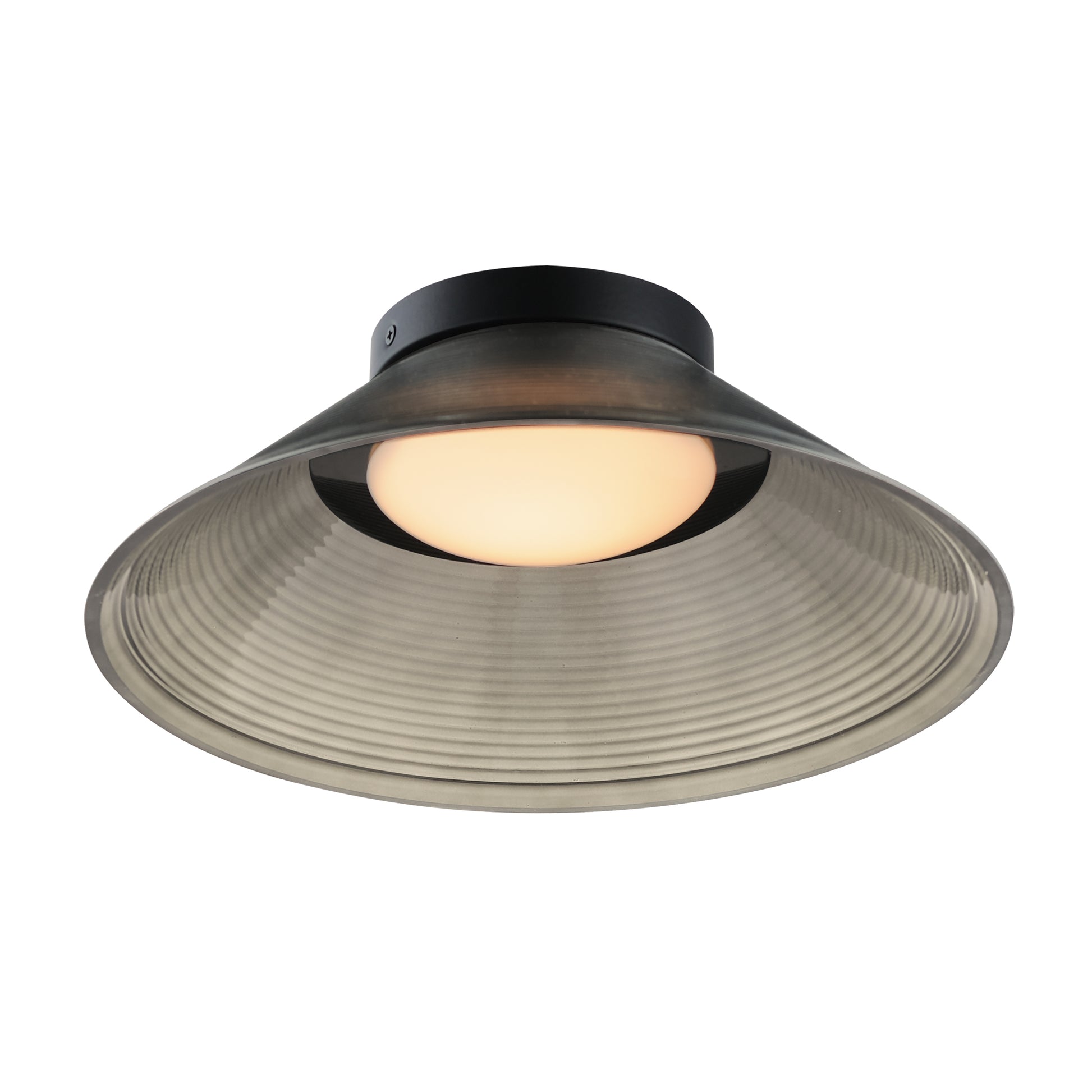 Jensen 12" Wall Sconce Black by ET2