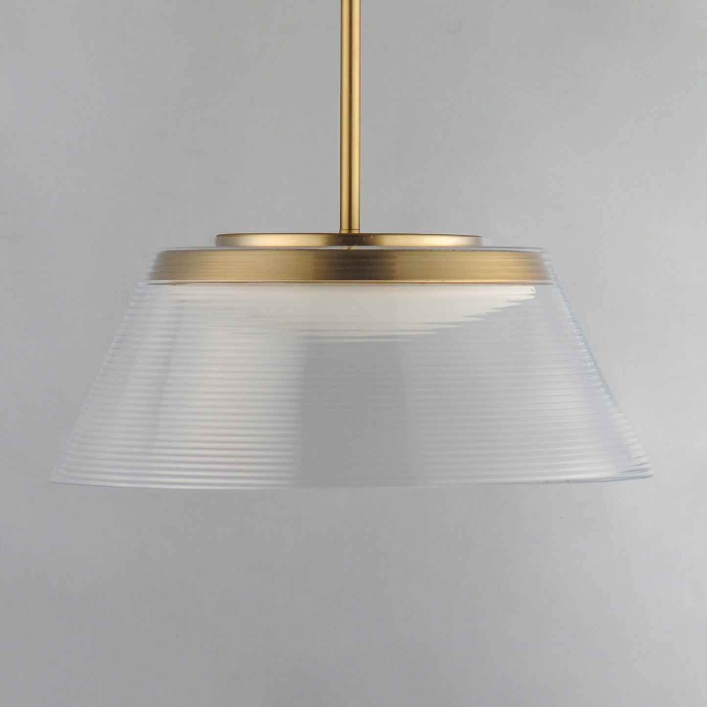 Jensen 18" LED Pendant Satin Brass by ET2