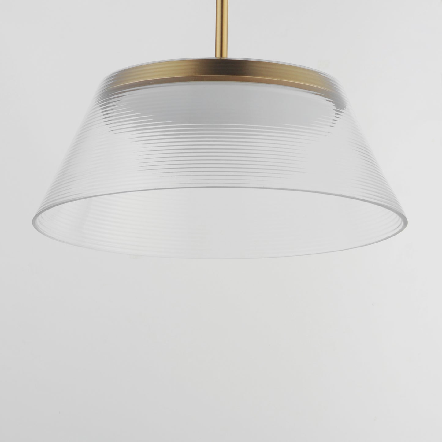 Jensen 18" LED Pendant Satin Brass by ET2