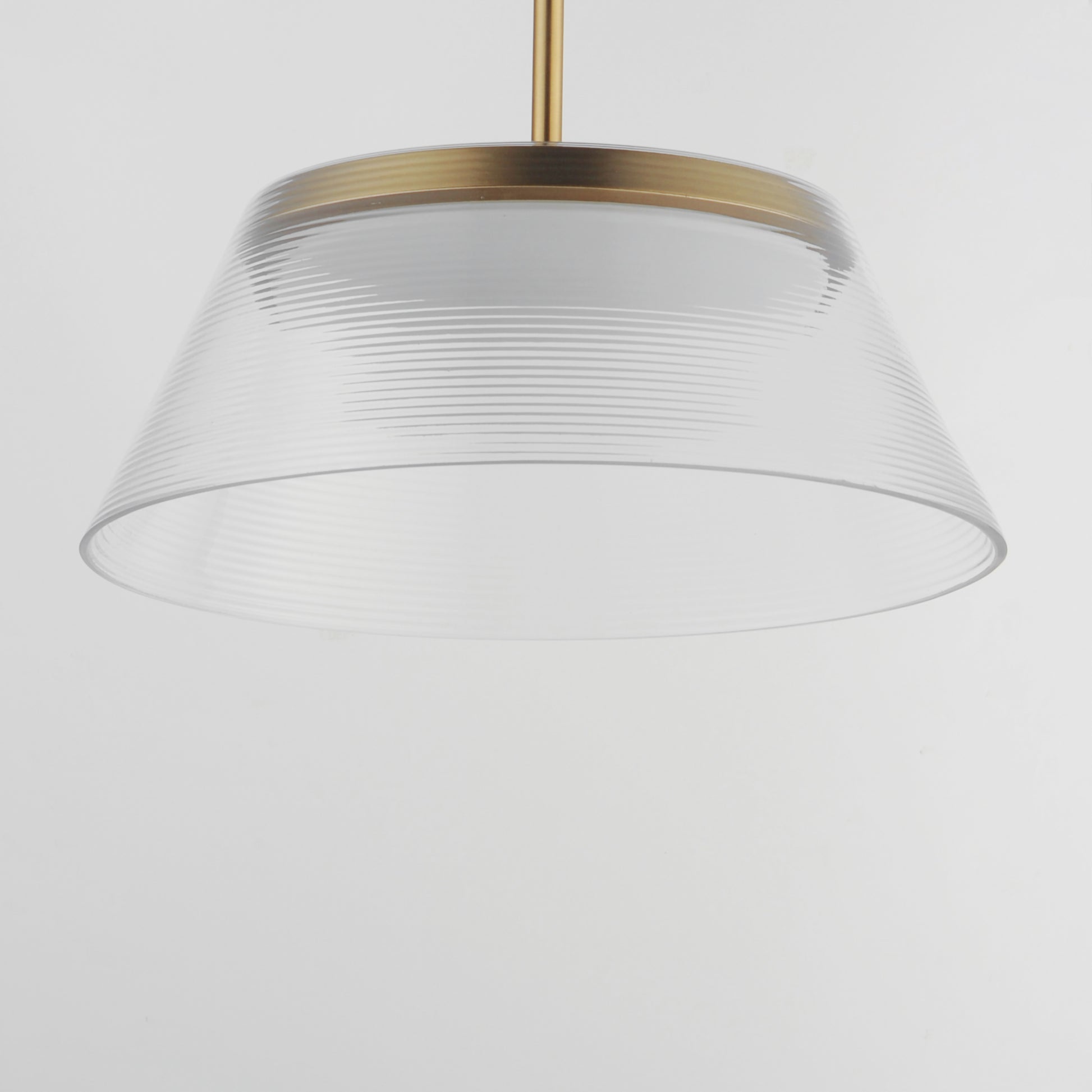 Jensen 18" LED Pendant Satin Brass by ET2