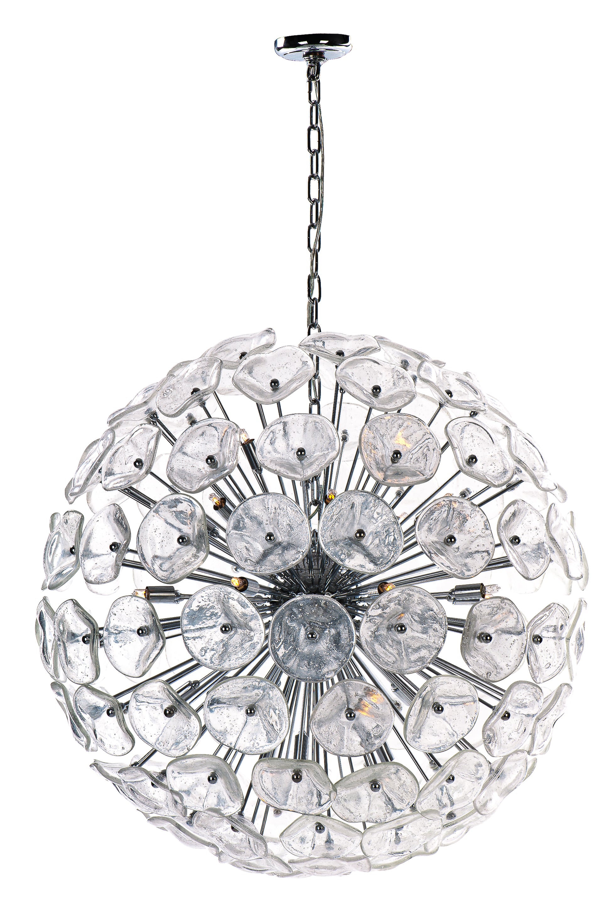 Fiori 28-Light Pendant Polished Chrome by ET2