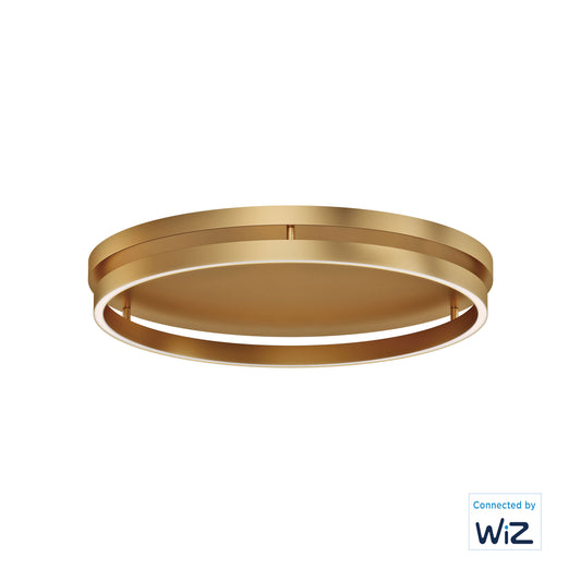 Groove LED Flush Mount WiZ Gold by ET2