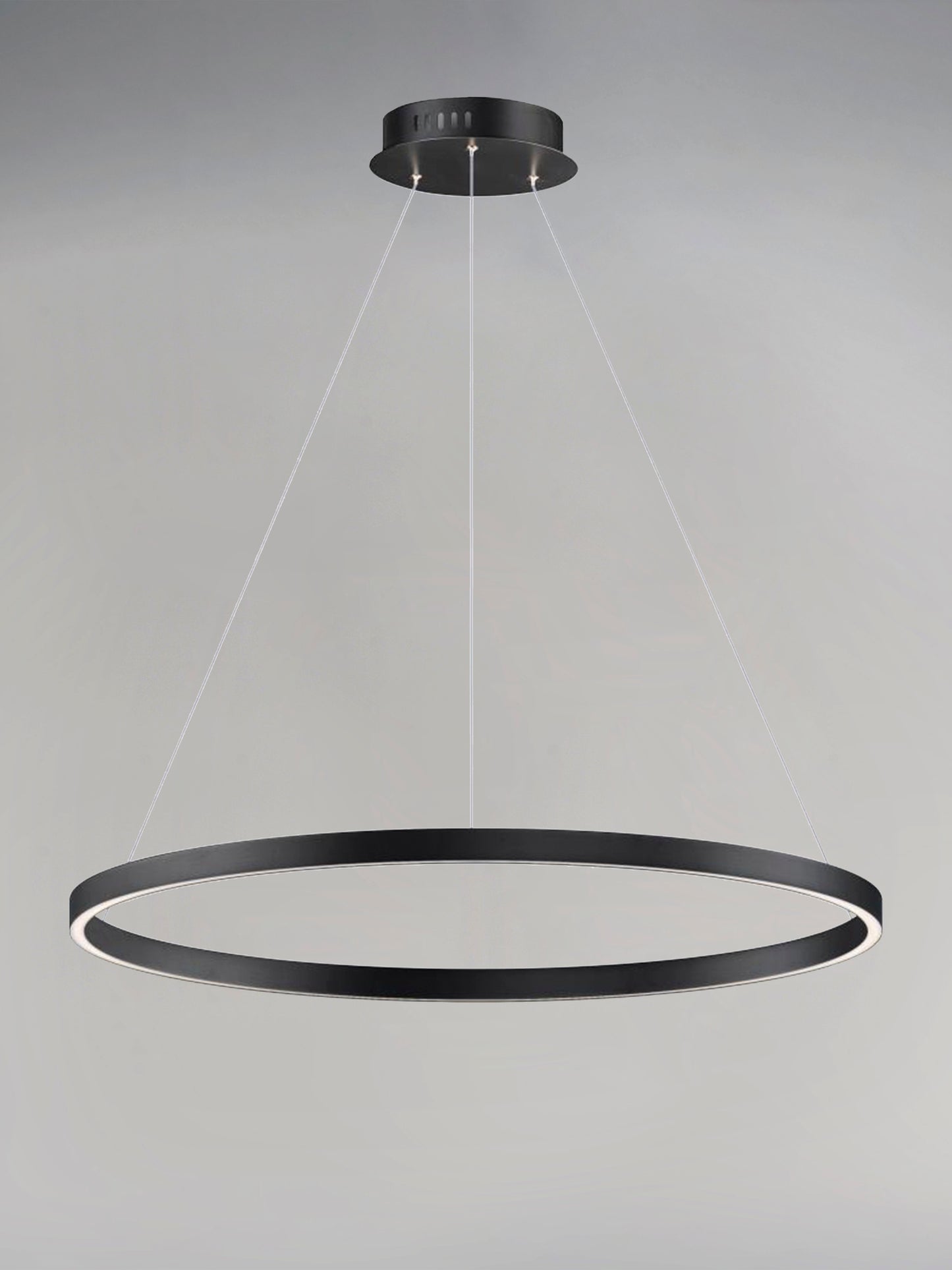Groove 32" LED Pendant WiZ Black by ET2