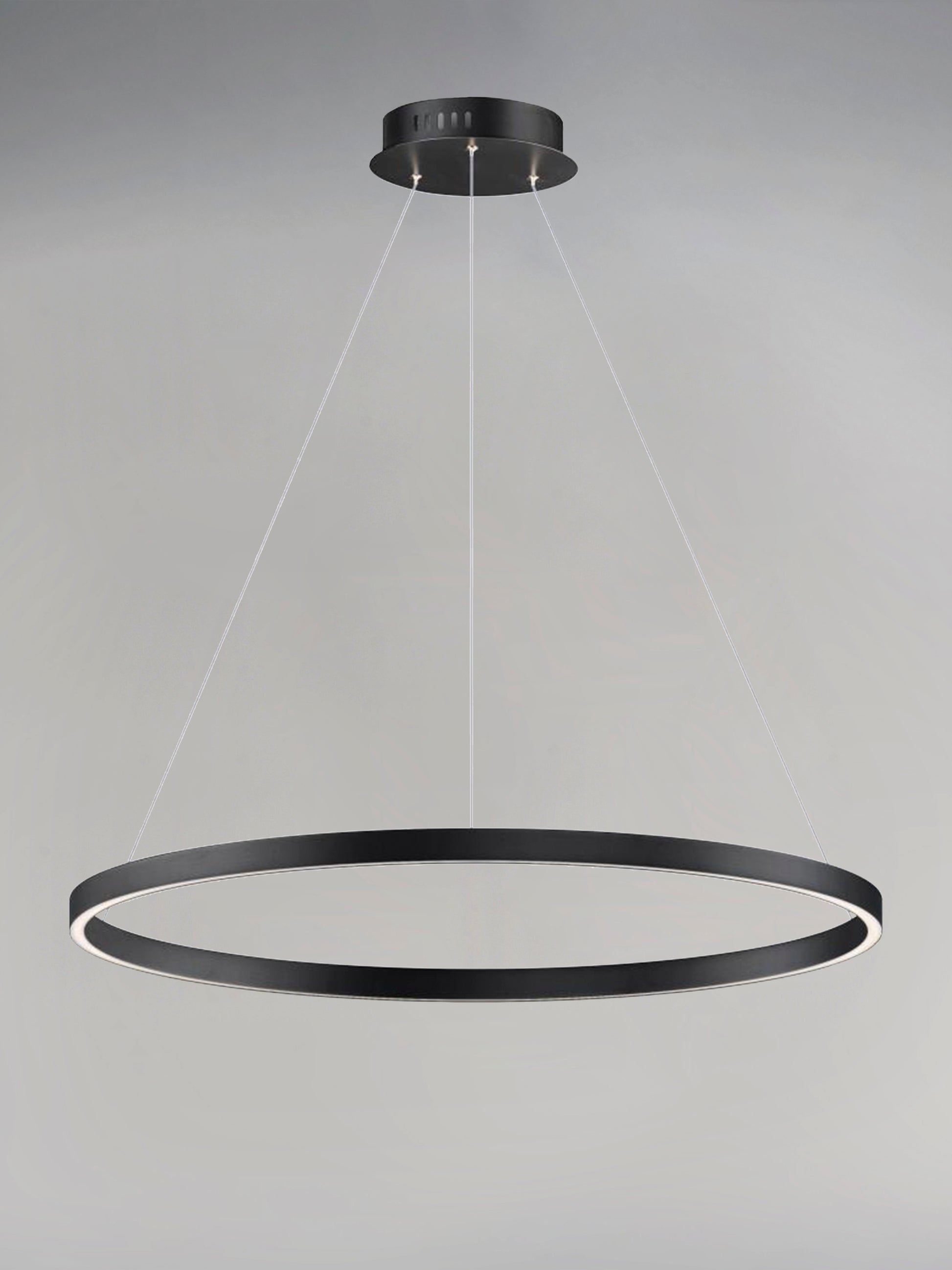 Groove 32" LED Pendant WiZ Black by ET2